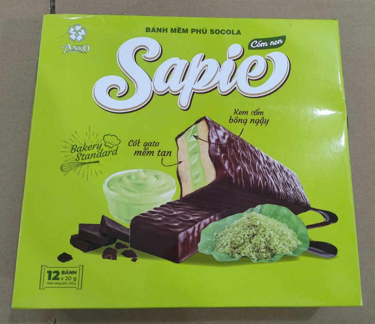 Bánh Sapie Anko ( 12 bánh )